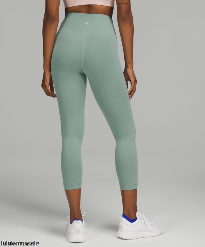 Lululemon Damen DELULU086 | Misty Glade Wunder Train High-Rise Crop 23